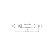 Arm stabilizer FIAT (395-435) standard Arm stabilizer FIAT (395-435) standard
