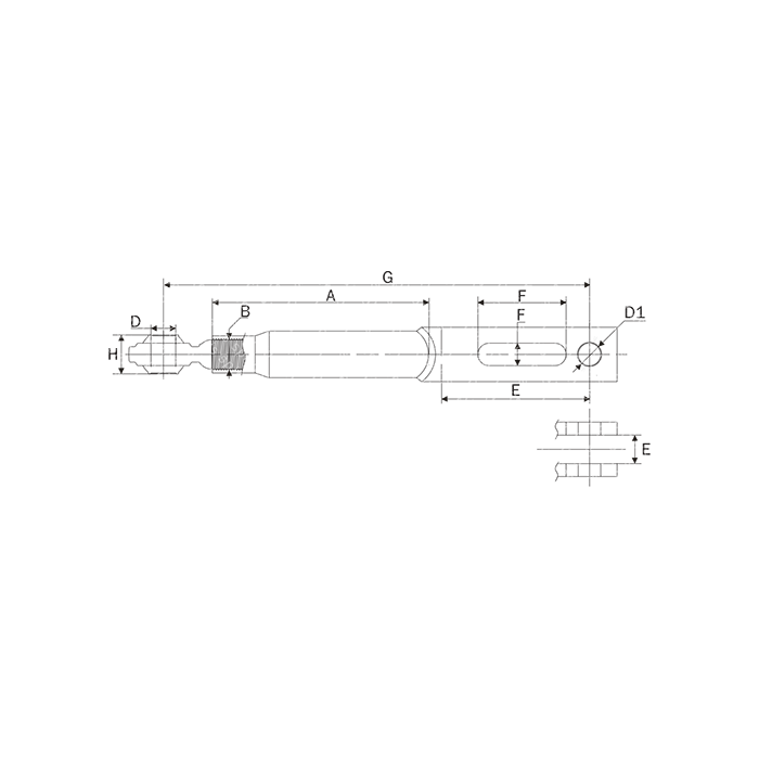 Γρύλος μπράτσων URSUS (495-625) 36X3