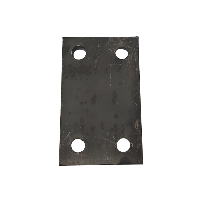 Straight Plate for Flex 130x80x6 Ø80x80