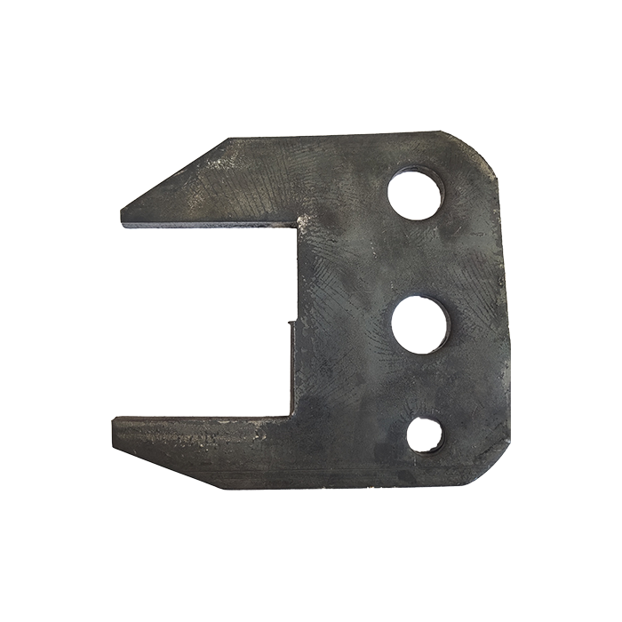 Traction Plate 180x200 Ø100x100 3 Holes 