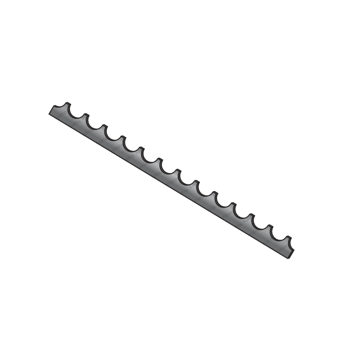 Toothed Ridge for Cultivator Rollers (40Χ5) 1.90mm