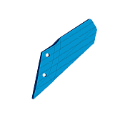 Cultivator Share Wing Lemken 3374427 FL35P Gek 350x10 Left Agriforge