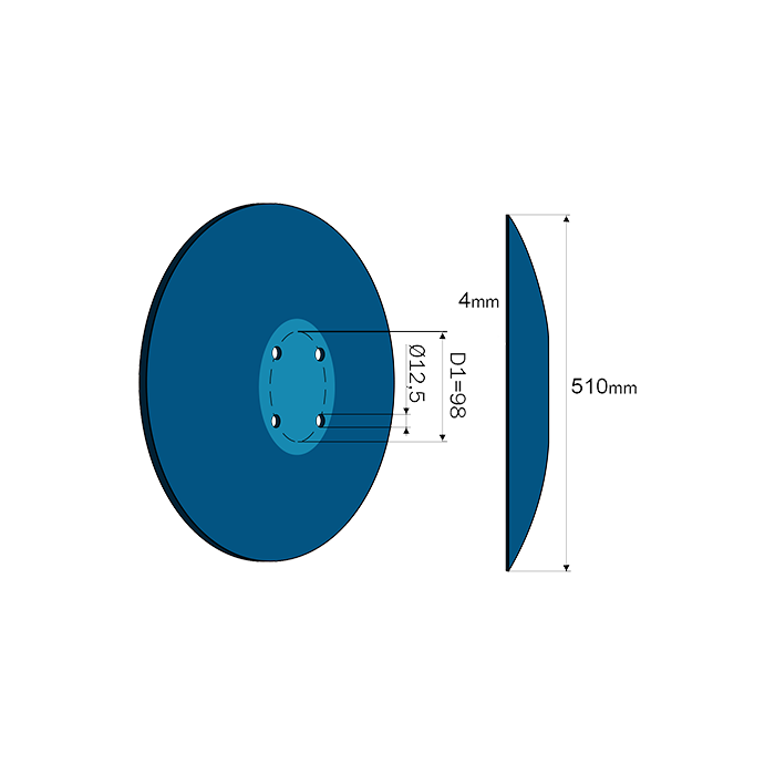Terradisc Straight Disc 20'' Bellota