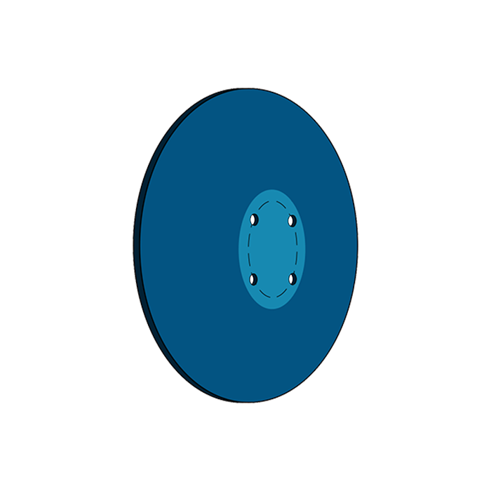 Terradisc Straight Disc 22'' Bellota