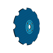 Terradisc Notched Disc 22'' Mandam Ofas Terradisc Notched Disc 22'' Mandam Ofas