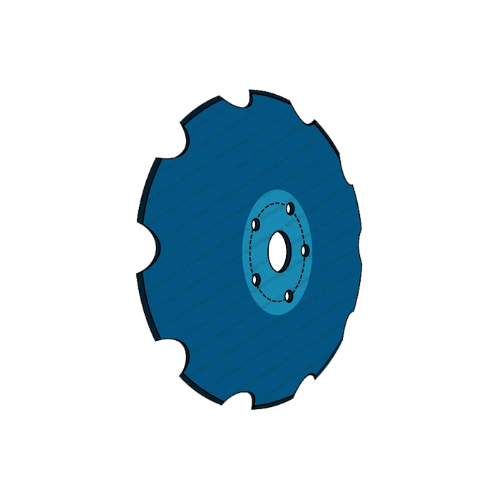 Terradisc Notched Disc 24'' Bellota