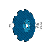 Terradisc Notched Disc 20