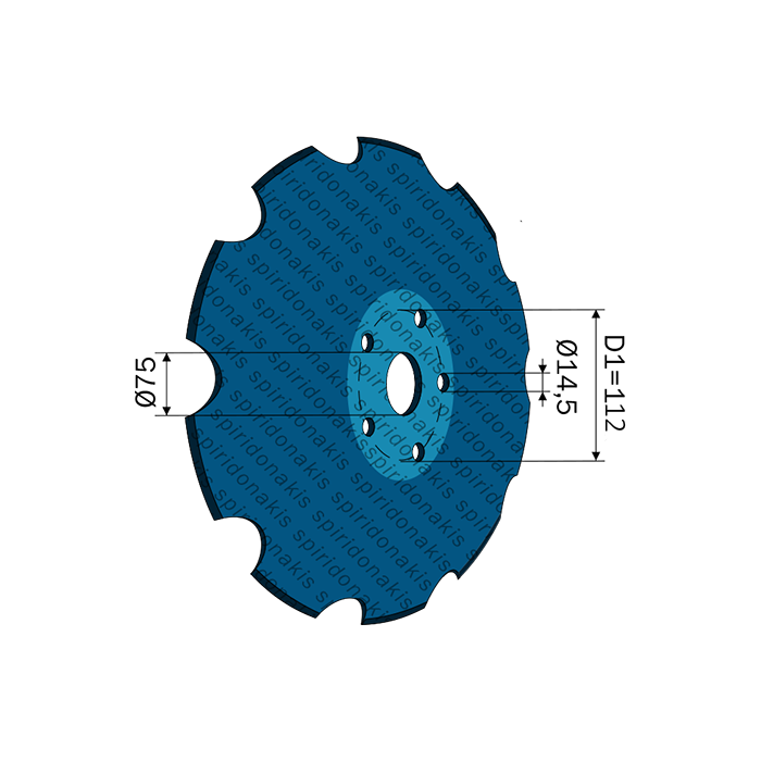 Terradisc Notched Disc 20