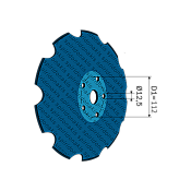 Terradisc Notched Disc 24