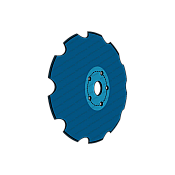 Terradisc Notched Disc 24