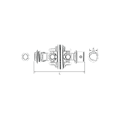 External Triangular Tube Joint for Wide Angel 0660612W60No6 27x94 - 32x76 Binacchi External Triangular Tube Joint for Wide Angel 0660612W60No6 27x94 - 32x76 Binacchi