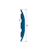 Δίσκος Lemken 3490467 Οδοντωτός 24'' Bellota