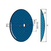 Plough Disc 28'' 4 Holes Bellota