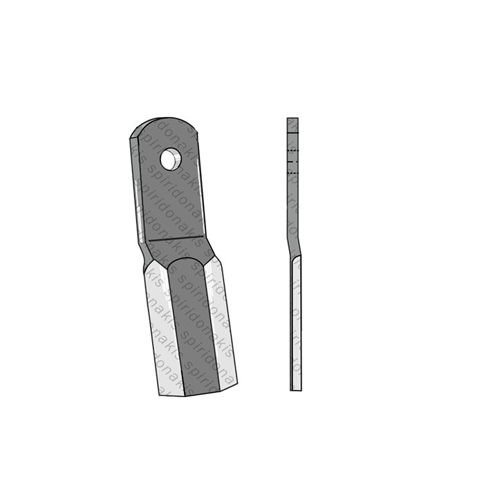 Finishing Mower Blade Φ12 Howard 