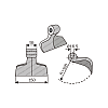 Mulcher Hammer RM10 Ø16,5 SABA