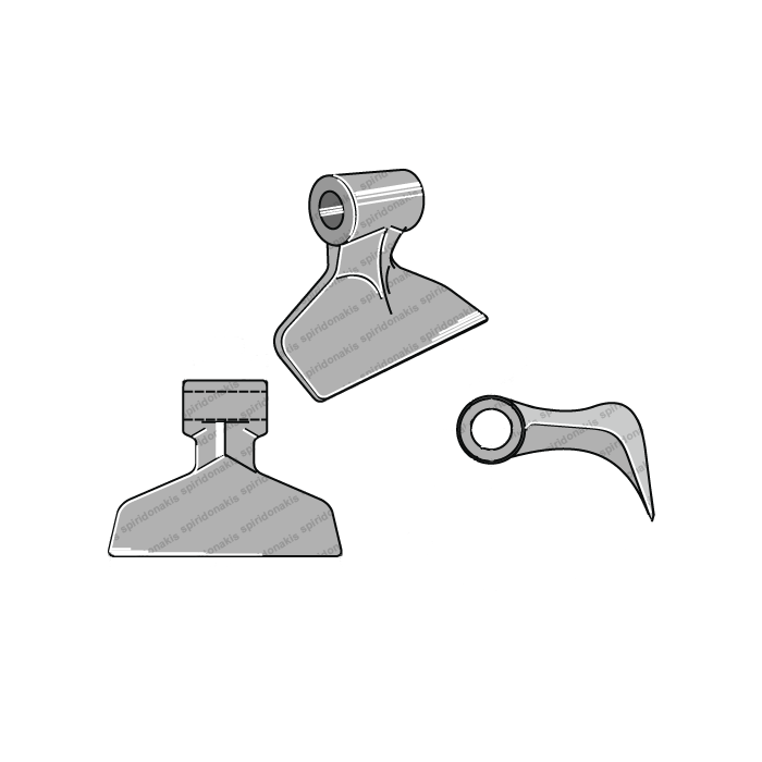 Mulcher Hammer RM105 Ø19,5 SABA