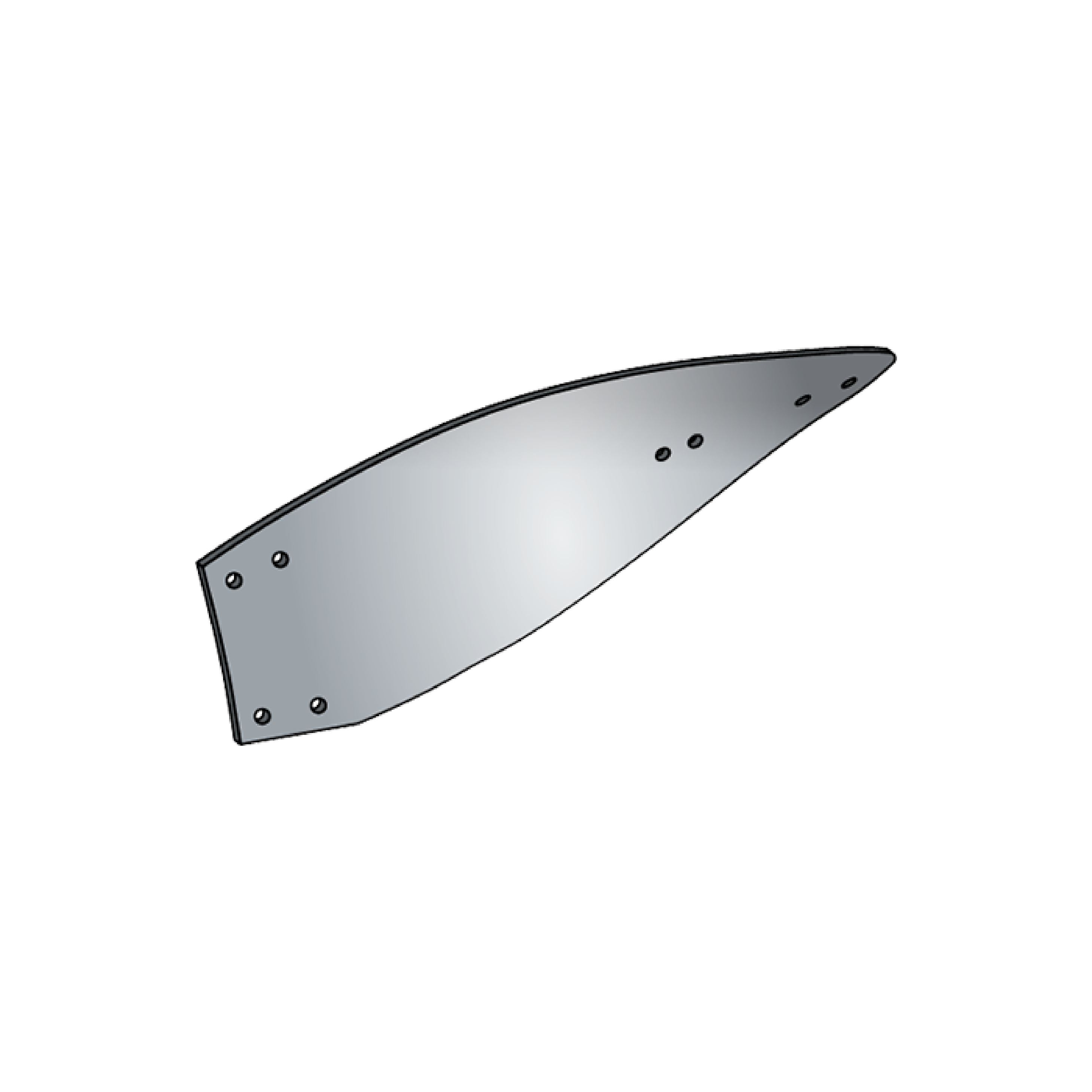 Mouldboard for Plough Overum-Agrolux-MF 94595 Left Agriforge