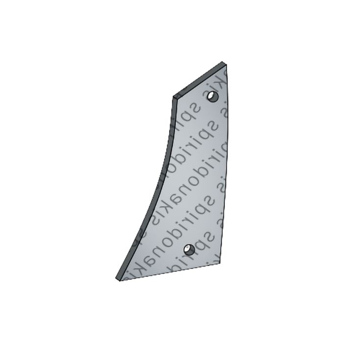 Shin for Plough Overum-Agrolux-MF 96086 Right Agriforge  