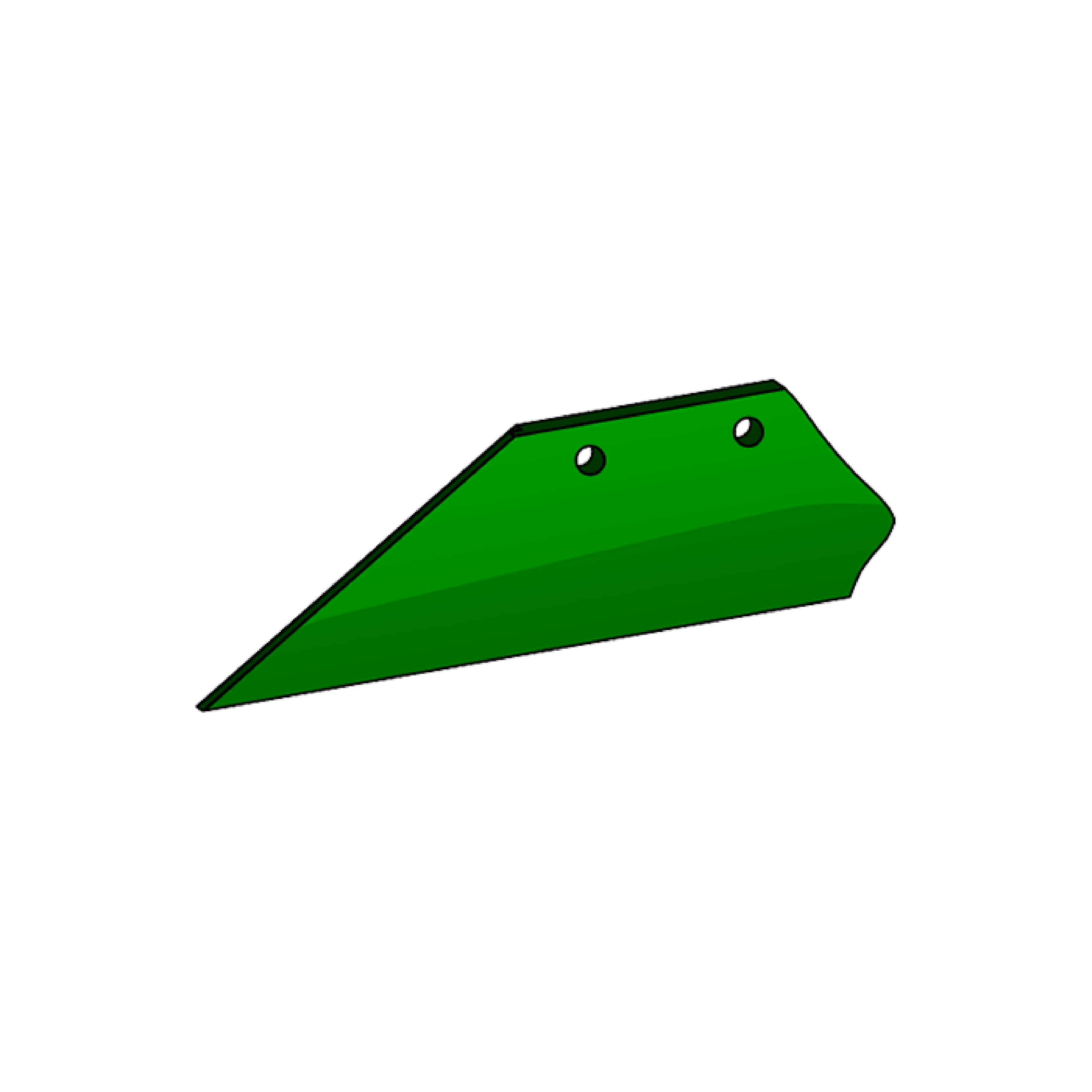 Share for Body Plough Kverneland 073005 16'' Left Agriforge