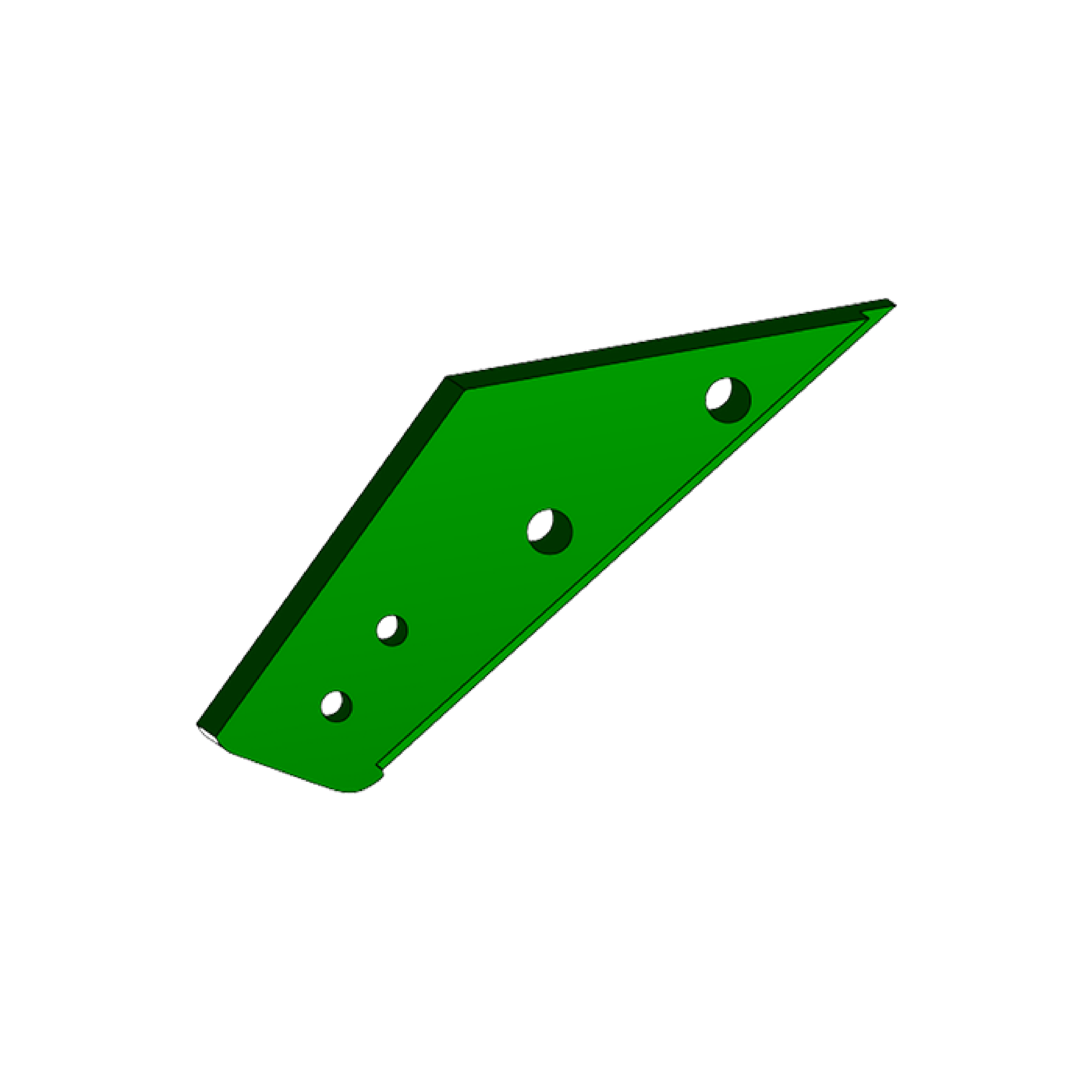 Point for Share Plough Kverneland 073005 Left Agriforge
