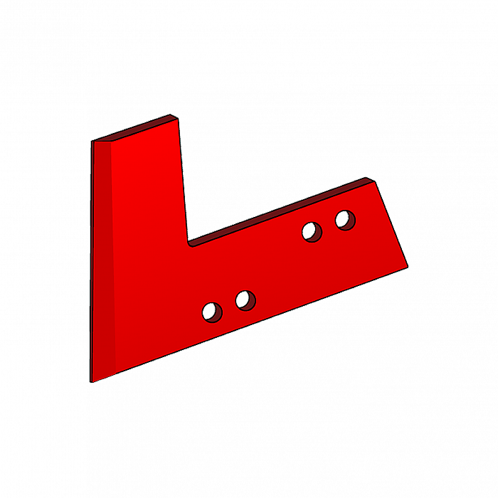Blade Landside Plough Kverneland 073089 Left Bellota Blade Landside Plough Kverneland 073089 Left Bellota