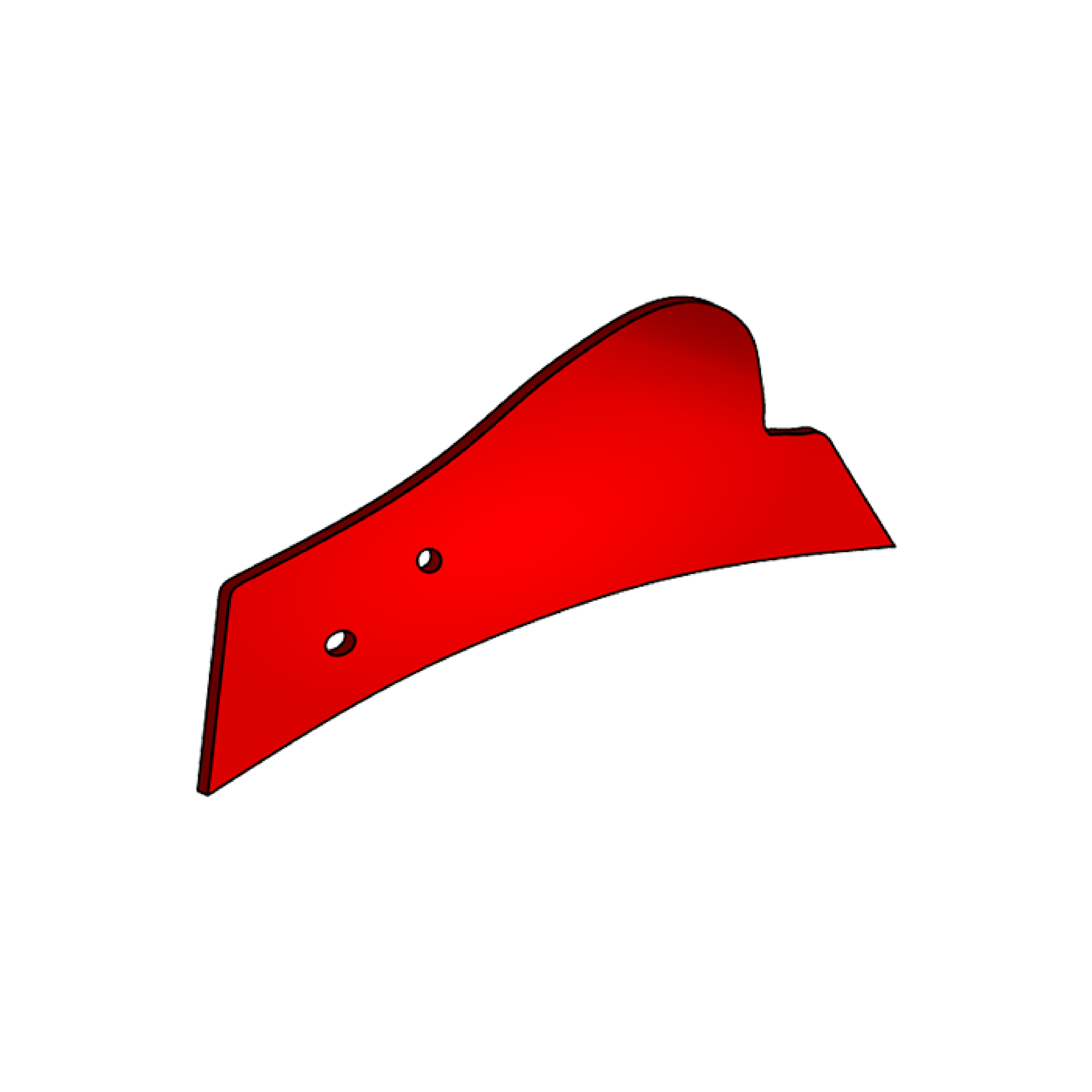 Trashboard Plough Kverneland 063601 Large Left Bellota