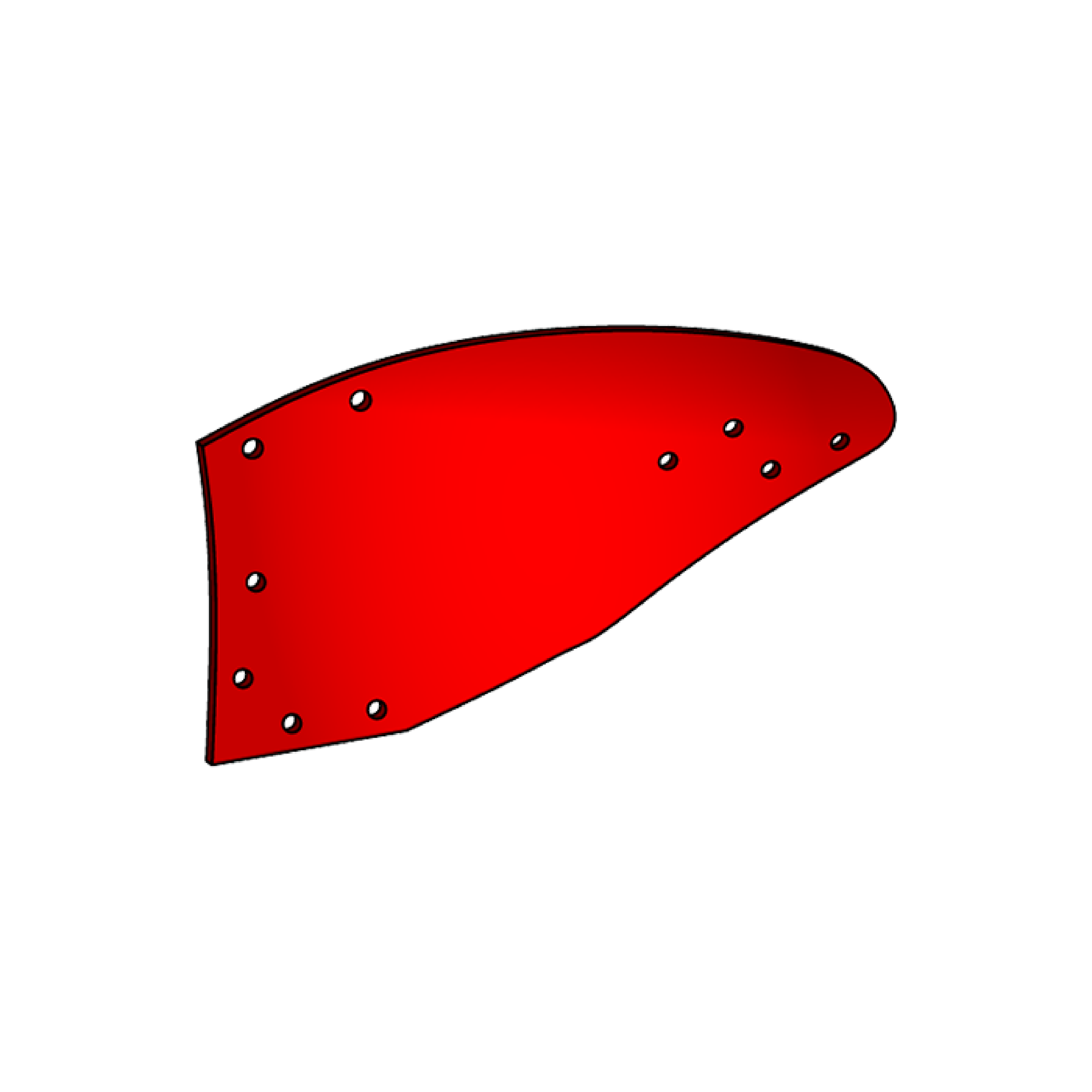 Mouldboard Plough Kverneland Left 073261 No6 12'' Bellota