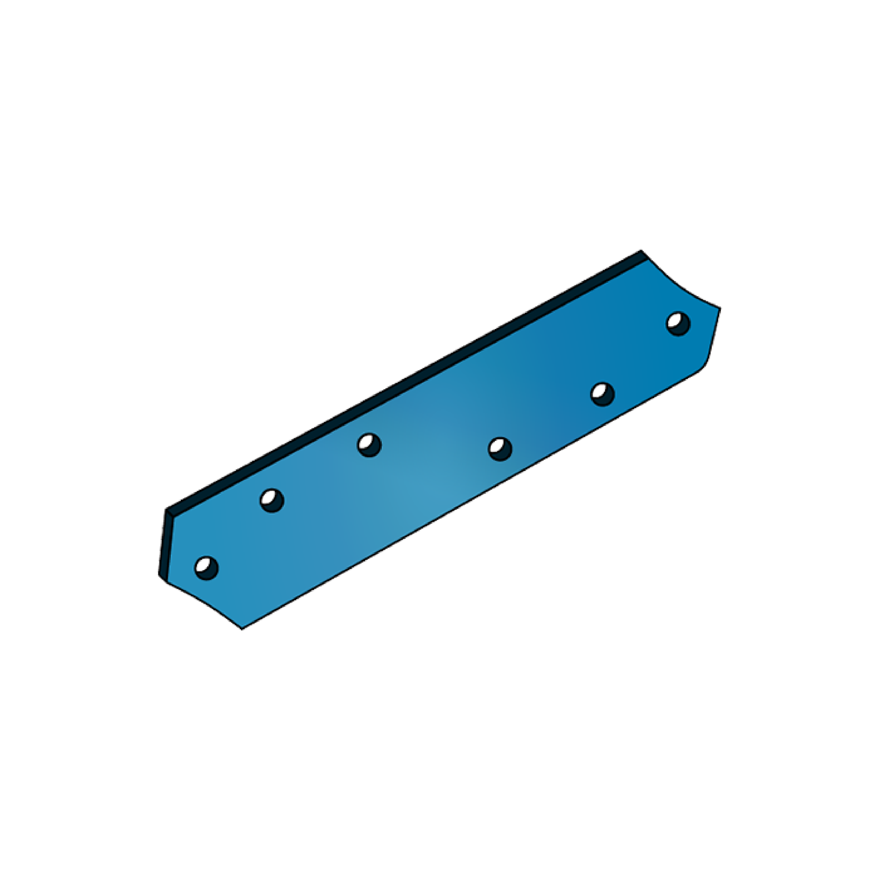 Ρίγα Φτερόυ Αρότρου Lemken No1 BS40 3444013 Αριστερή Agriforge