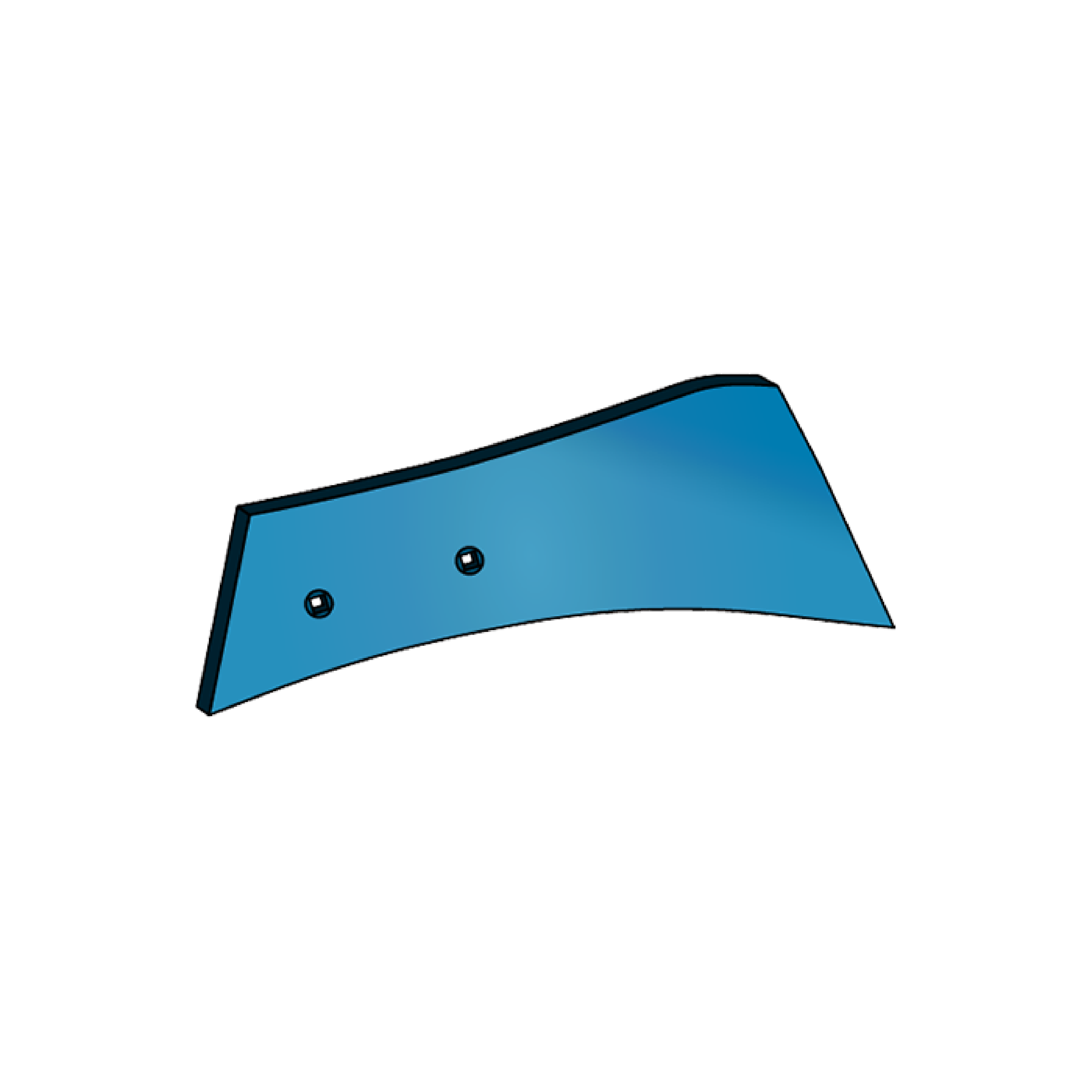 Skimmer Board Plough Lemken 3470861 Left Agriforge