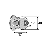 Ball Plough Kverneland 074761 M16x40