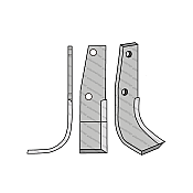 Rotary Cultivator Blade 360634 60x6 Φ11,5 ΚΚ99 Goldoni Left Rotary Cultivator Blade 360634 60x6 Φ11,5 ΚΚ99 Goldoni Left