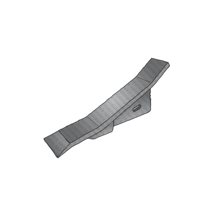 Tiny for Subsoiler Alpego 70x18x450 for Rigid Tines 35mm