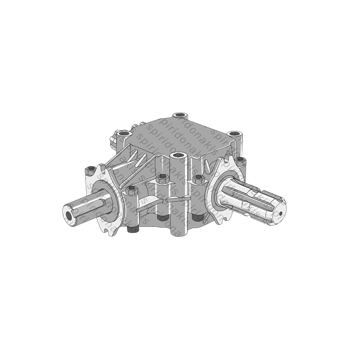 General Use Gearbox 1018100002 1018 R.1/1 Splined-Shaft 25mm Bondioli & Pavesi
