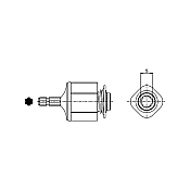 Ratchet Torque Limiter Two-Way 0904S60 LWM4 1-3/8''z6 Male-Female Binacchi Ratchet Torque Limiter Two-Way 0904S60 LWM4 1-3/8''z6 Male-Female Binacchi