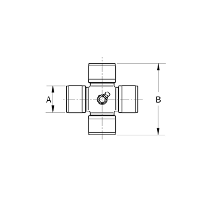 Cross Joint 08202 No2 23,8x61,3 Binacchi Cross Joint 08202 No2 23,8x61,3 Binacchi