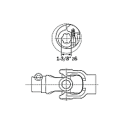 External Joint for Wide Angel Shaft 38217 Νο4 27x84 - 24x91 AMA External Joint for Wide Angel Shaft 38217 Νο4 27x84 - 24x91 AMA