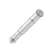 Pin for Rotary Cultivator Funnel Fiat 28-22 L.183