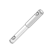 Pin for Rotary Cultivator Funnel 28-22 Pin for Rotary Cultivator Funnel 28-22