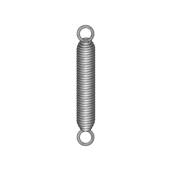 Ελατήριο με Κρίκους Ø12 L350mm BPT