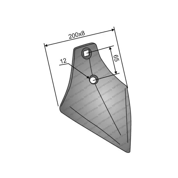 Νύχι Ιατρού 200x10/Φ12/ΚΚ65