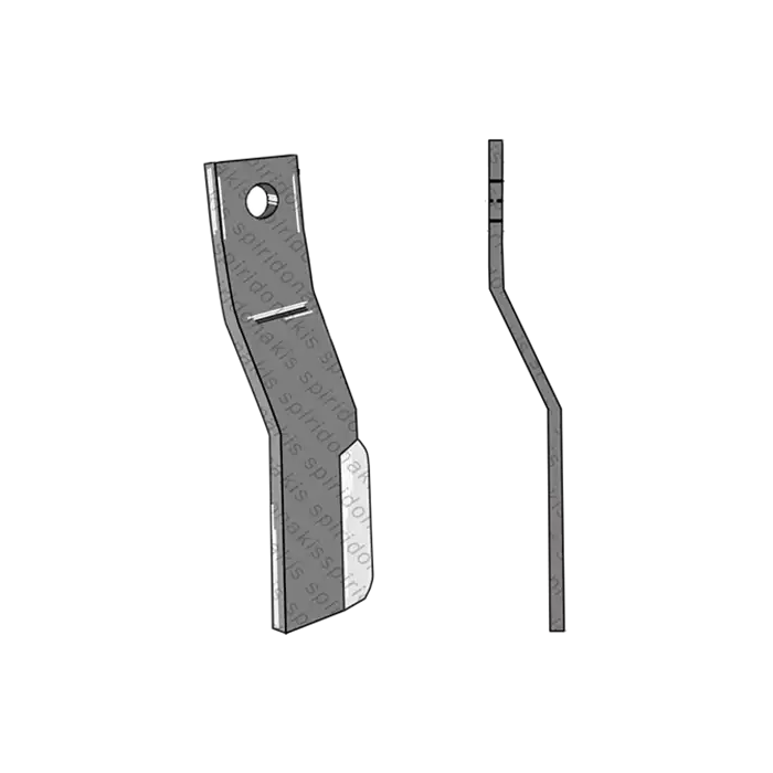 Finishing Mower Blade Φ39 Del Morino 