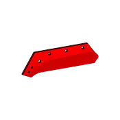 Share Plough Kverneland 073056 N.T. 16'' Right Bellota Share Plough Kverneland 073056 N.T. 16'' Right Bellota