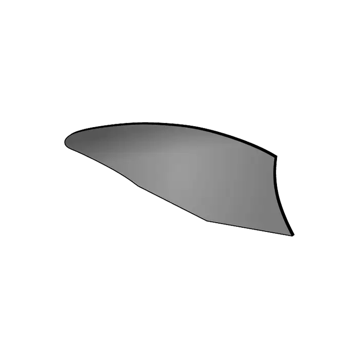 Mouldboard Plough without Holes Sarapanis 14'' Right Mouldboard Plough without Holes Sarapanis 14'' Right