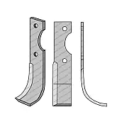 Μαχαίρι Benassi 140642 50 E.T. 45x5/ΚΚ70/Ø9 L190 Μαχαίρι Benassi 140642 50 E.T. 45x5/ΚΚ70/Ø9 L190