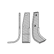 Rotary Cultivator Blade 360634 60x6 Φ11,5 ΚΚ99 Goldoni Left Rotary Cultivator Blade 360634 60x6 Φ11,5 ΚΚ99 Goldoni Left
