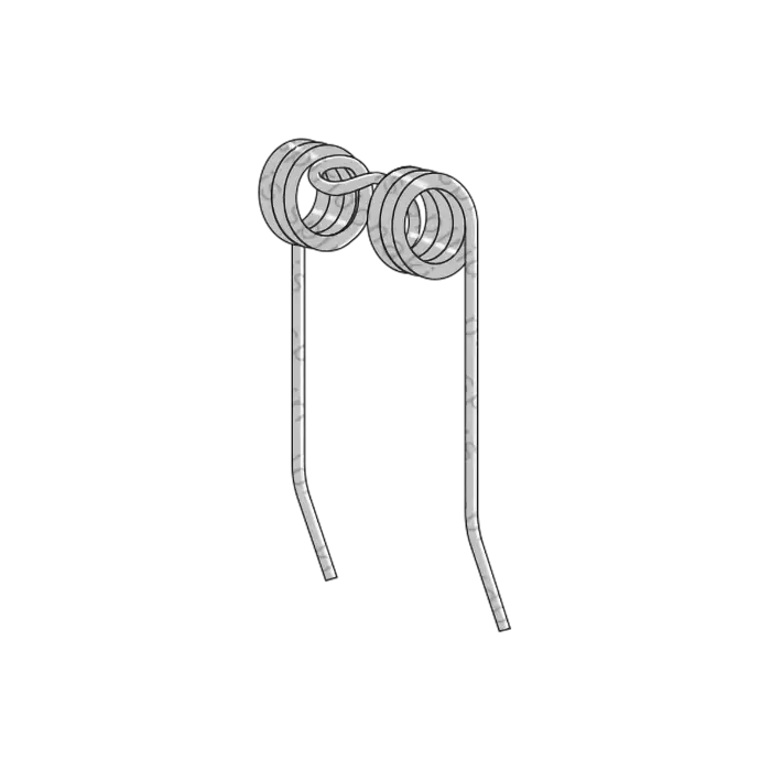 Baler Spring Welger Straight ( 3 Srirals)